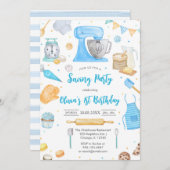 Sewing Party Birthday Invitation 招待状 (正面/裏面)