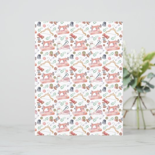 Sewing Scrapbook Paper (スタンド正面)