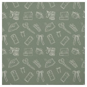 Sewing Themed Pattern Fabric ファブリック (見本)