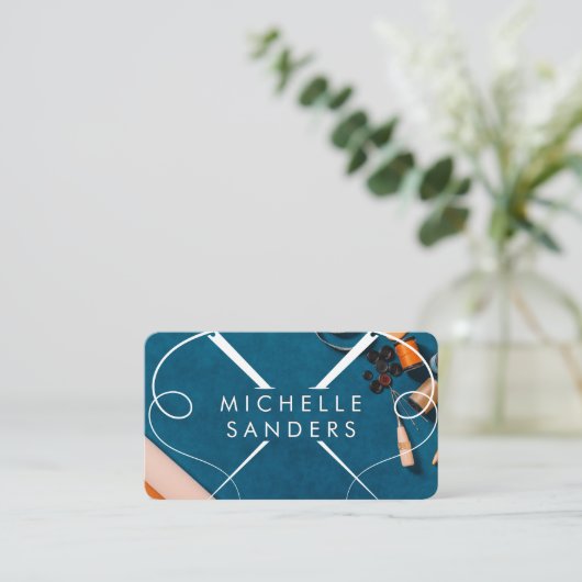 Sewing Tools | Seamstress 名刺 (スタンド正面)