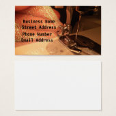 Sewing With Care Business Card (正面&裏面)