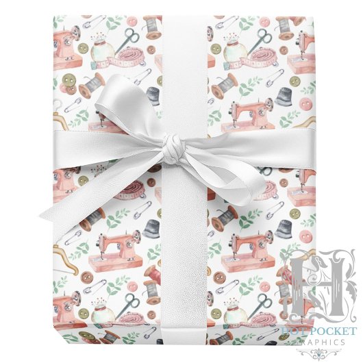 Sewing Wrapping Paper ラッピングペーパー