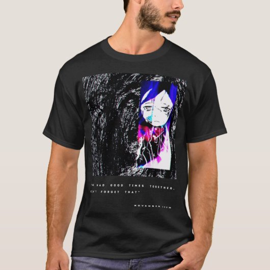 Sewrslvt 一緒に楽しい時間を過ごしたね 忘れないでね tシャツ (正面)