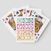 Sewteachable Classic Playing Cards トランプ (裏面)