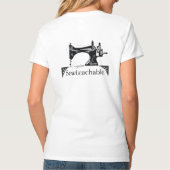 Sewteachable Colorful Squares Tシャツ (裏面)