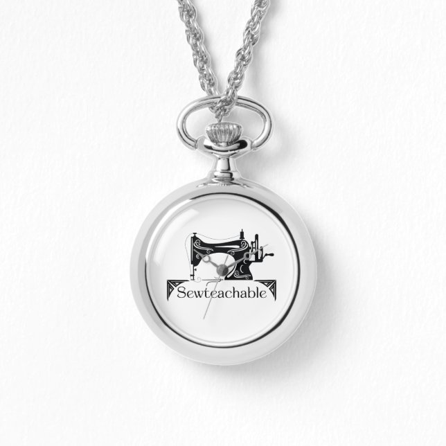 Sewteachable eWatch Watch (Silver) 腕時計 (正面)