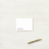 Sex Kitten 4x3 Post-it®注意事項 ポストイット (デスク上)