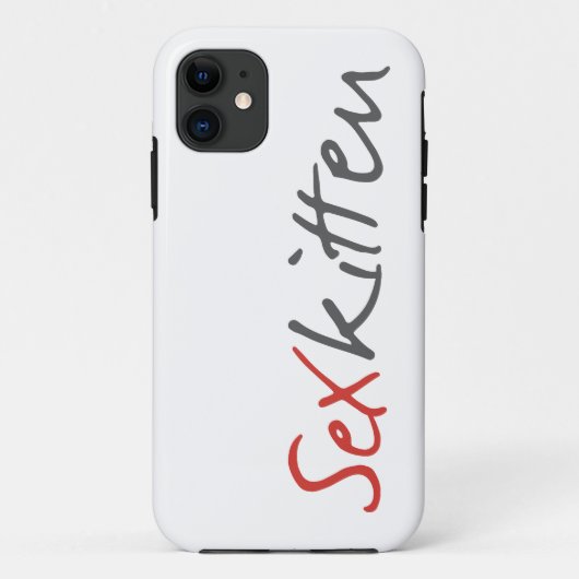 Sex Kitten iPhone 5/5Sケース Case-Mate iPhoneケース (裏面)