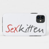 Sex Kitten iPhone 5/5Sケース Case-Mate iPhoneケース (裏面(横))
