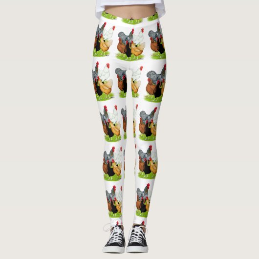 Sex-linked Chickens Quintet レギンス (正面)