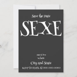 SEXE 招待状