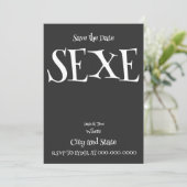SEXE 招待状 (スタンド正面)