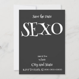 SEXO 2024 ディナーハッピーアワー女子会・男子会 招待状