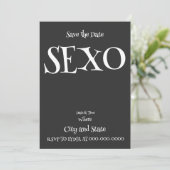 SEXO 2024 ディナーハッピーアワー女子会・男子会 招待状 (スタンド正面)