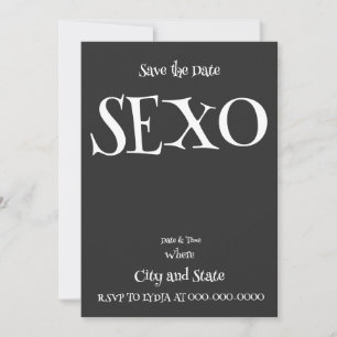 SEXO 2024 Dinner Happy Hour女子会 男子会 招待状