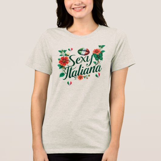 Sexy Italiana  トライブレンドＴシャツ (正面)