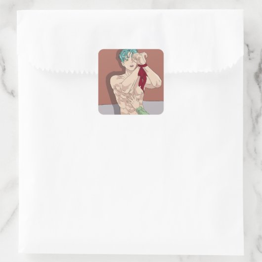 sexy man スクエアシール (バッグ)