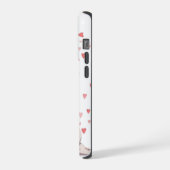 Sexy Santa Marry Cristmas Wrapped Anime Girl iPhoneケース (左側面)