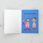 Sexy thing bIrthday card カード (内部)