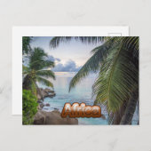 Seychelles archipelago, tropical, ポストカード (正面/裏面)
