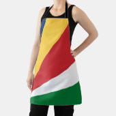 Seychelles Flag エプロン (インサイチュ)