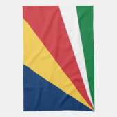 Seychelles Flag キッチンタオル (縦)