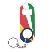 Seychelles Flag キーホルダー栓抜き (正面)
