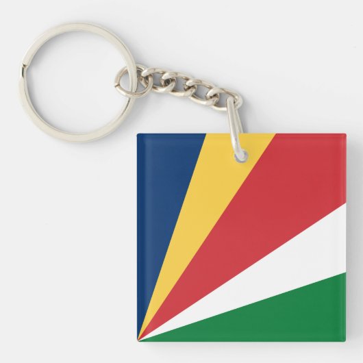 Seychelles Flag キーホルダー (正面)