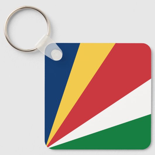 Seychelles Flag キーホルダー (正面)