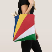 Seychelles Flag トートバッグ (クローズアップ)