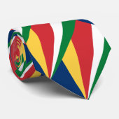 Seychelles Flag ネクタイ (ロール)