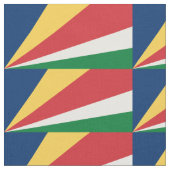 Seychelles Flag ファブリック (クローズアップ)