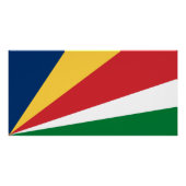 Seychelles Flag ポスター (正面)