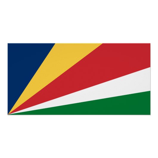 Seychelles Flag ポスター (正面)
