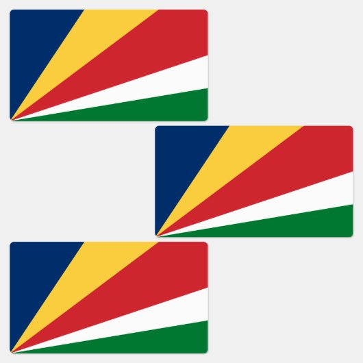 Seychelles Flag ラベル (グループ)