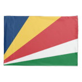 Seychelles Flag 枕カバー (裏面)