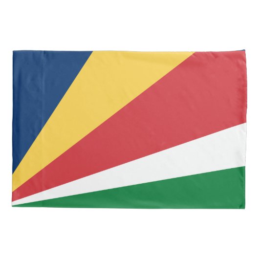 Seychelles Flag 枕カバー (裏面)