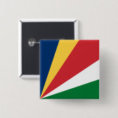 Seychelles Flag 缶バッジ (正面&裏面)