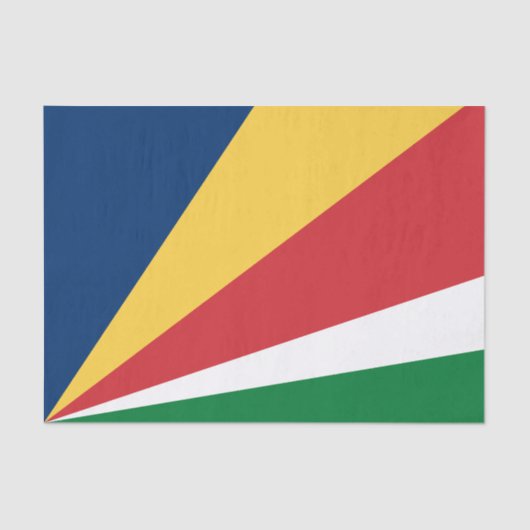 Seychelles Flag 薄葉紙 (正面)
