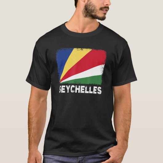 Seychelles Flag  Support Seychellois People Women  Tシャツ (正面)