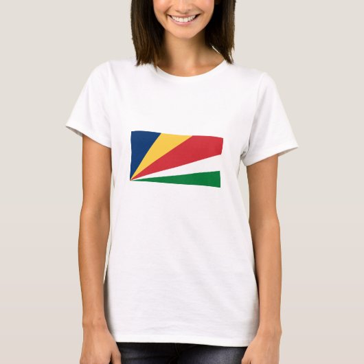 Seychelles Flag Tシャツ (正面)