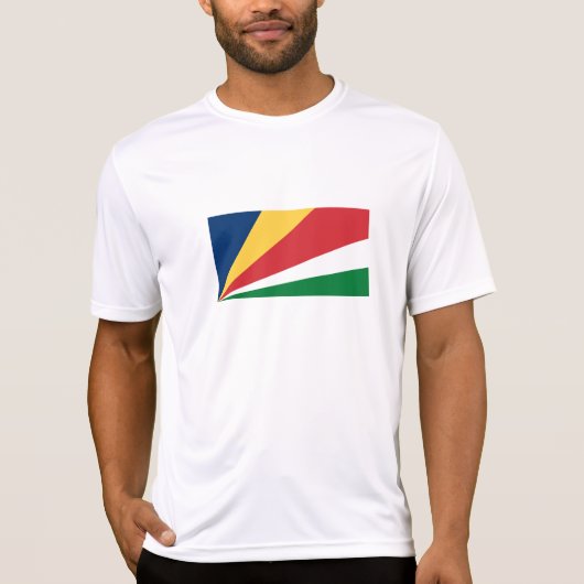 Seychelles Flag Tシャツ (正面)