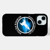 SFに簡単に気を取られる Case-Mate iPhoneケース (裏面 (横))