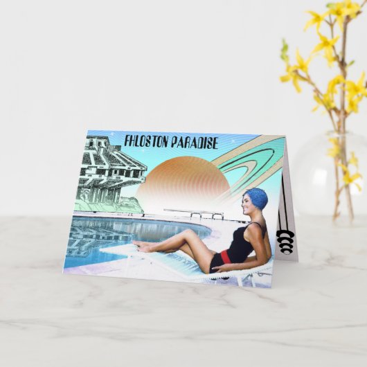 SFに関するお客様の挨拶 カード (黄色い花)