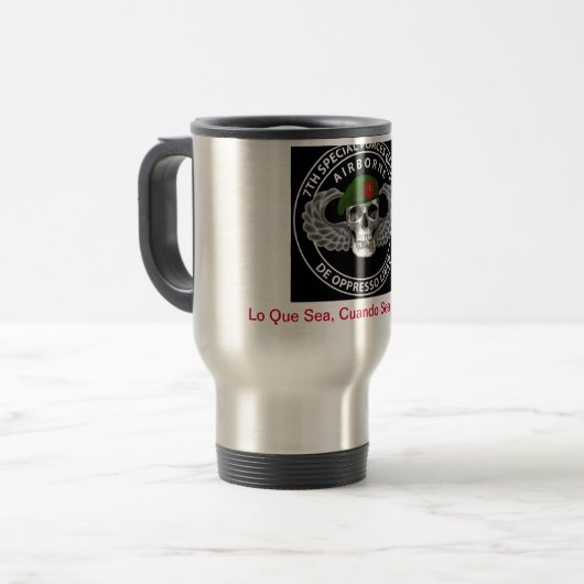 SFのステンレス鋼15のoz旅行か通勤者のマグ トラベルマグ (正面左)