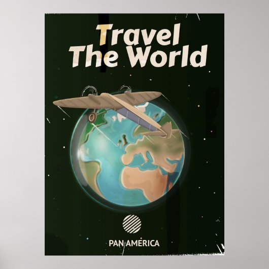SFのヴィンテージのポスターを旅する ポスター (正面)