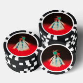 SFの凝視 – トランプのポーカーチップ ポーカーチップ (積み重ね)