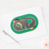 SFの剥離ヨーロッパの楕円形のステッカーに羽を飛ばす 長方形シール (封筒)