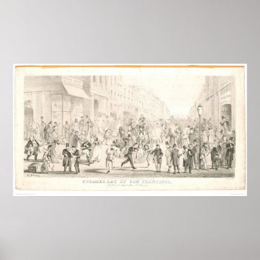 SFの蒸し船の日(1164A) ポスター (正面)