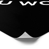 Sfの話だ – 分からないだろう ポスター (角)